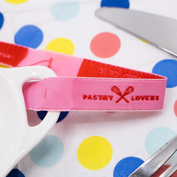 Étiquette avec logo 15mm