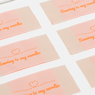 Einnähetiketten Taft  Einnähetiketten Taft