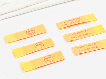 Einnähetiketten Taft 